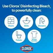 Clorox Disinfecting Bleach, Regular - 121 Ounce Bottle