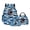 Purple-Golden Retriever Floral, variant on Tutolipy Golden Retriever School Backpack Set with Lunch Bag Pencil Case 3 Pcs Floral Printed Backpack and Lunch Box Set for Boys Girls Lightweight Schoolbag Bookbag Set, Purple