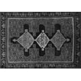 thumbnail image 1 of Ahgly Company Indoor Rectangle Persian Gray Traditional Area Rugs, 4' x 6', 1 of 1