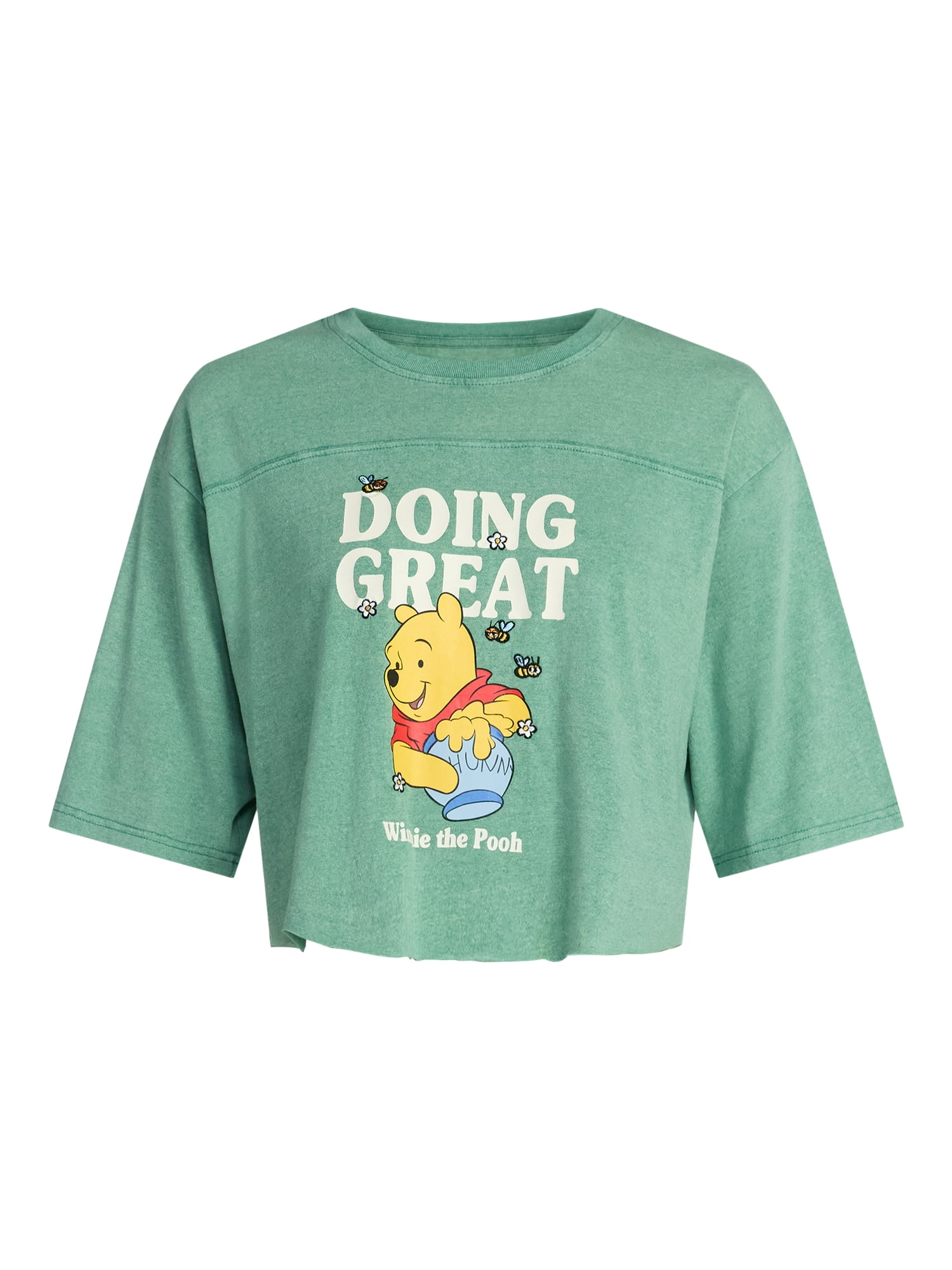 Winnie the Pooh, Women's Skimmer Tee, Doing Great, Sizes XXS-XXL