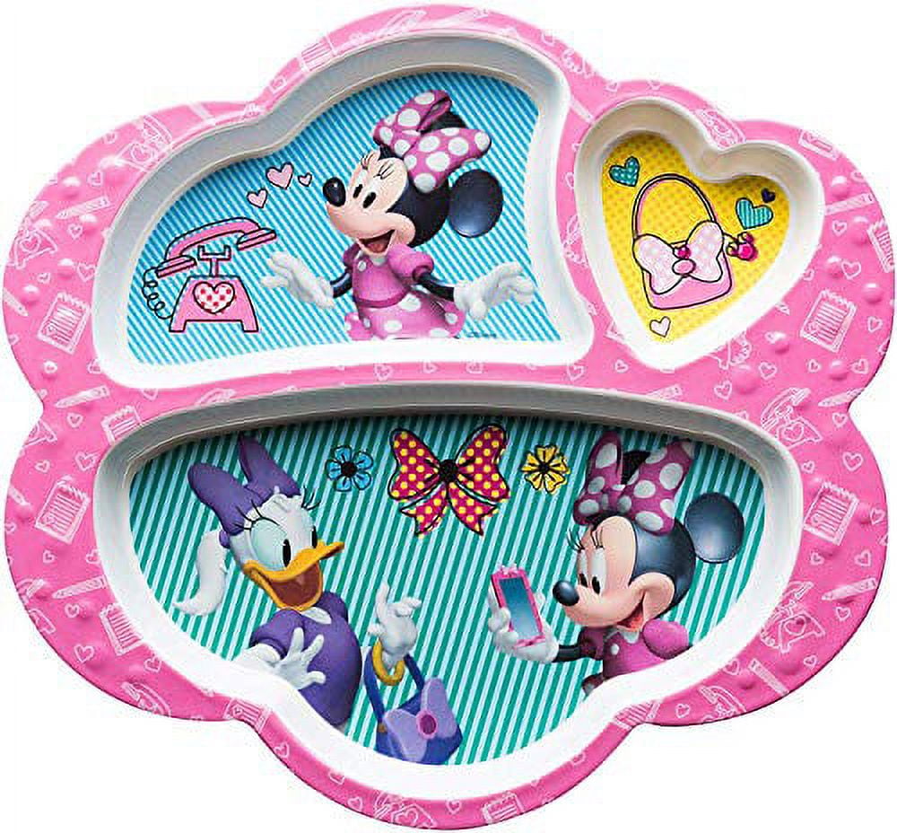 Mickey and Minnie Mouse Plate Set – Disney Eats