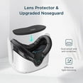 thumbnail image 5 of Fitness Facial Interface for Oculus/Meta Quest 2 Accessories (Upgraded Version), Comfortable Leather Face Foam Pad Replacement 2 Piece, with Lens Protector, 5 of 5