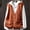 Orange, variant on Women's Fashionable and Casual Cardigan V-Neck Knitted Coat for Casual Yet Polished Outfits, Loose Fit for All Body Types