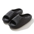 thumbnail image 1 of Women's Super Soft Eva Thick Platform Slides, Minimalist And Comfortable Indoor Bathroom Non-Slip Slippers, Women's Slippers, 1 of 4