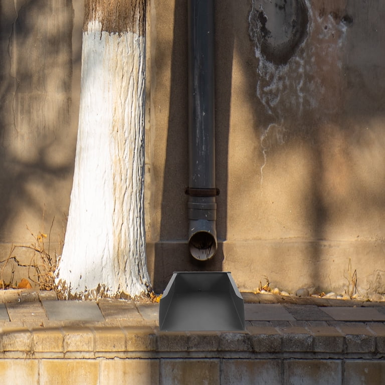 Concrete Downspout Diverter 3 Pieces 24 Inch Downspout Splash Block