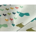 thumbnail image 4 of Ambesonne Dog Lover Quilted Bedspread Set 3 Pcs, Polka Dot Terriers, Queen Size, Multicolor, 4 of 5
