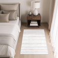 thumbnail image 4 of Alfombra Lavable: Alfombra de Área Pequeña Suave Estilo Boho Rústico Neutro Marroquí Antideslizante Interior de Pelo Bajo Alfombra Decorativa de Piso para Dormitorio Baño Entrada, 4 of 4
