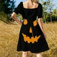 thumbnail image 4 of Halloween Movie Jack-O'-Lantern Sleeveless Dress party dresses woman long dress women, 4 of 7