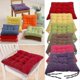 thumbnail image 4 of 40x40cm Solid Color Square Soft Thicken Seat Pad Cushion Tie On Chair Home Decor-zzy, 4 of 5