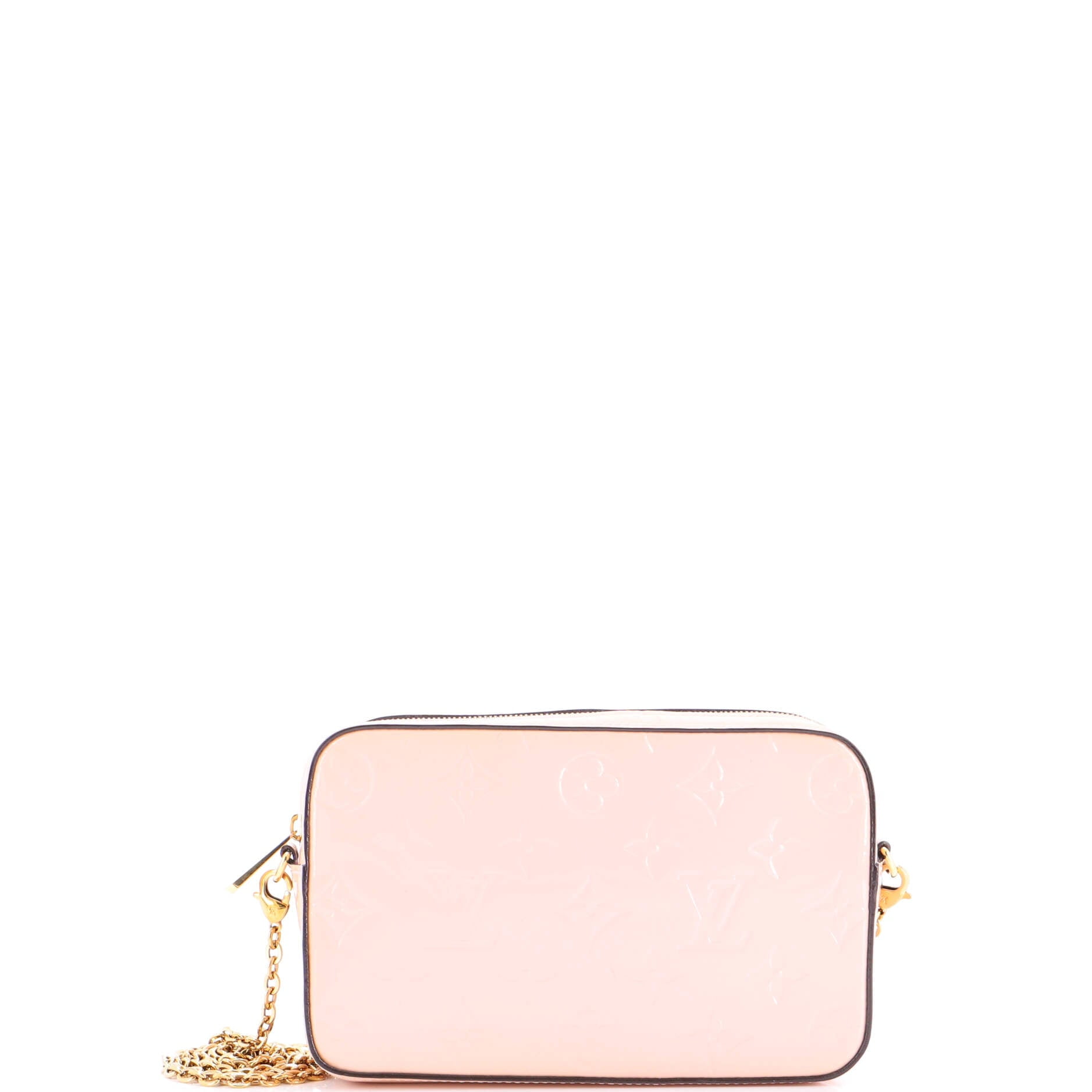 Pre-Owned Louis Vuitton Camera Pouch Monogram Vernis By Rebag