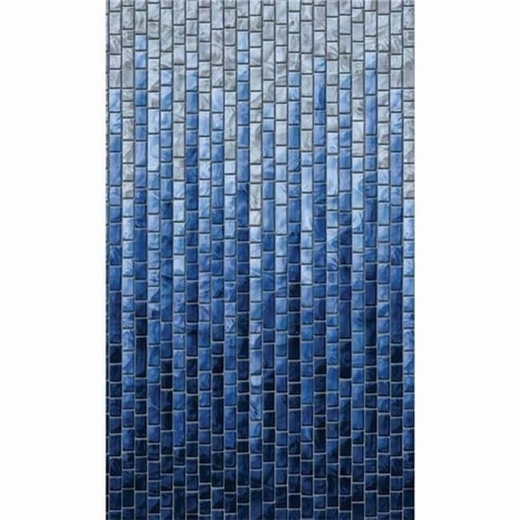 GLI Pool Products 050018RDSPSUB52 18 ft. Round 52 in. Wall Saint Paul Street Midnight Stone Above Ground Unibead Liner