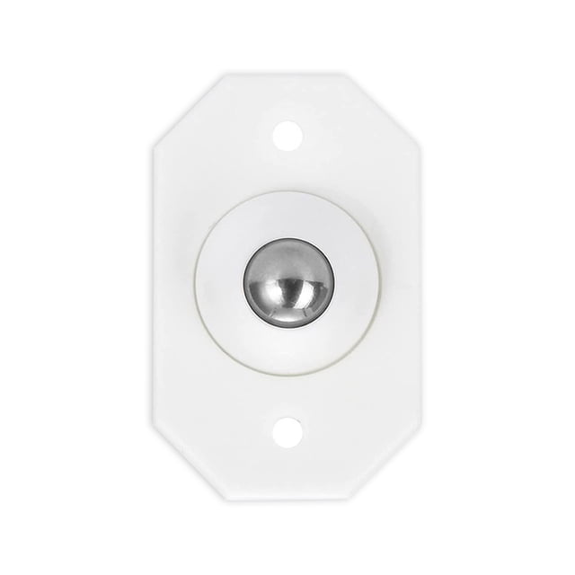 Mueble de rodillo de rueda de basura Bearachild Gabinete de polea pegajosa con ruedas autoadhesivas Color Blanco