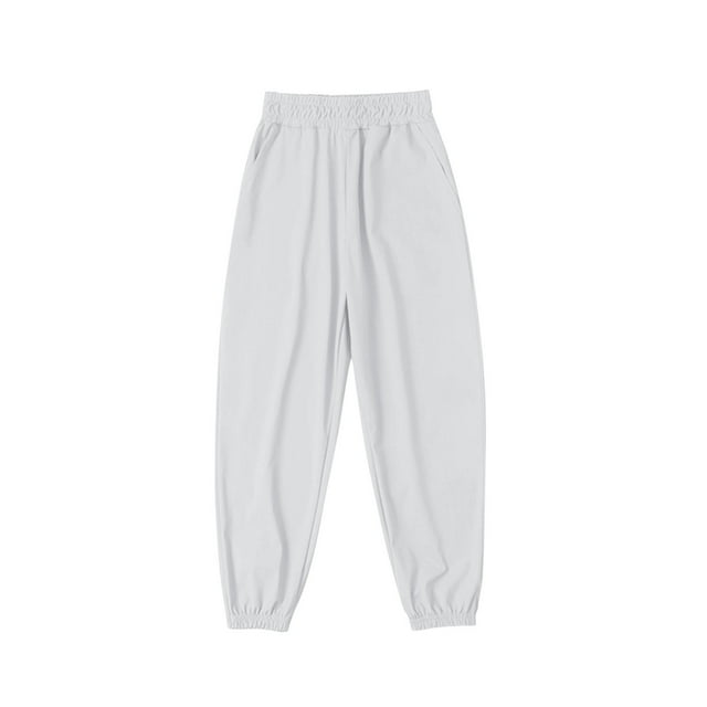 MeetoTime Boys' Sweatpants Casual Quick Dry Joggers Baggy Running Workout Pants with Pockets