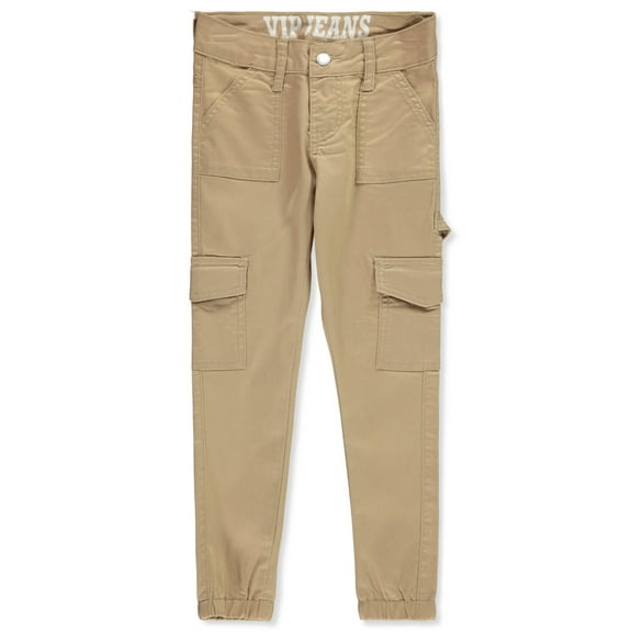 V.I.P. Jeans Girls' Cargo Twill Joggers
