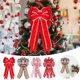 thumbnail image 4 of Adornos Navideños Con Lazos Lazo Grande Para La Punta Del Árbol De Navidad Adorno Navideño Para El Hogar Lazo Rojo Adorno Para El Árbol De Navidad Lazo De Lino, 4 of 4