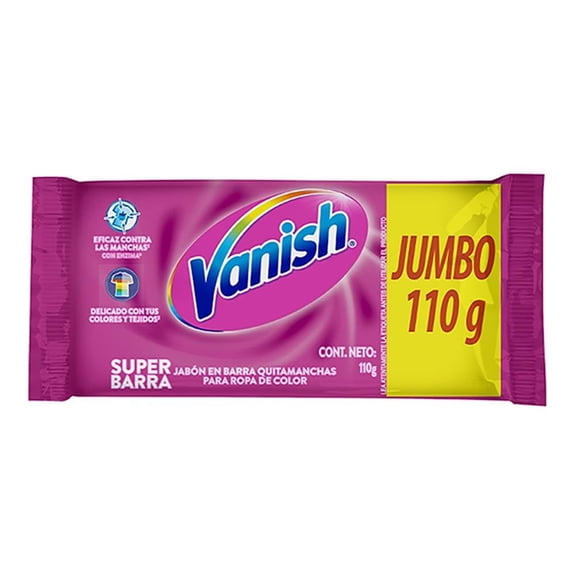 Jabón en barra Vanish Oxi Action jumbo quitamanchas 110 g