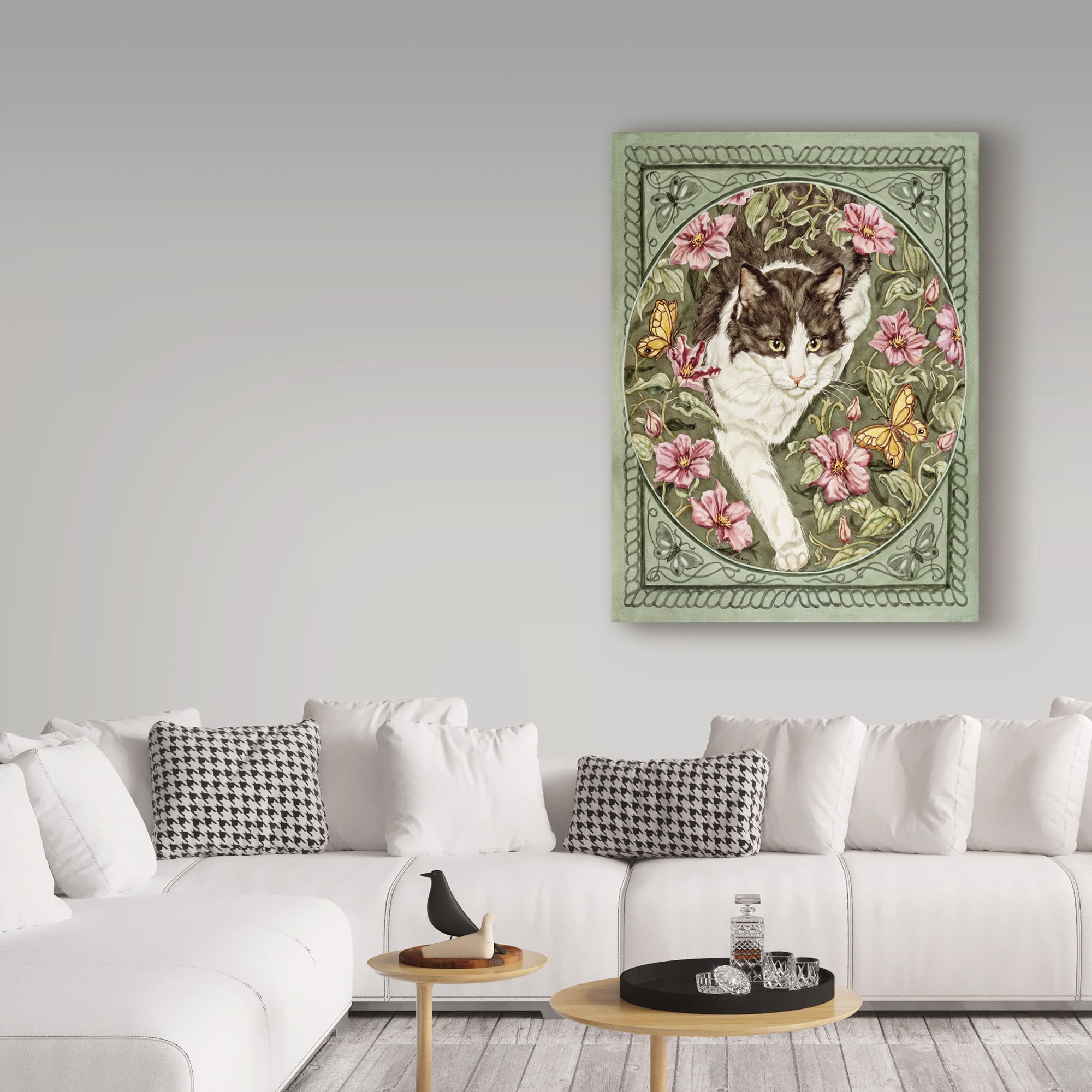 Trademark Fine Art 'A Walk On The Wild Side' Canvas Art by Jan Benz