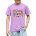 thumbnail image 6 of Juslio Boy Letter Pattern T Shirts Casual Short Sleeved, Tops Comfortable Breathable Crew Neck Shirts Sizes 2-18, 6 of 9