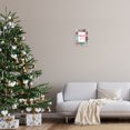 thumbnail image 3 of Stupell Industries Festive AF with Snowflakes Holiday Painting White Framed Art Print Wall Art, 11 x 14, 3 of 9