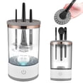 thumbnail image 1 of ,Cleaner - Usb Fit Beauty Makeup Cleaner With Brush Female Brush Cleaner Usb Powered Makeup - Usb Powered Mat Fit Brush Mat With Brush Cosmetic Brush Dsfen, 1 of 7