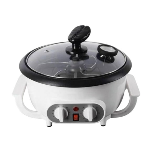Tnarru Coffee Bean Roaster 0-240 degreeC Temperature Adjustment Multifunctional Coffee Roaster Machine for Cafe Household Home Shop Peanut with Timer