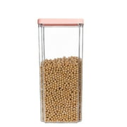 yulier Airtight Food Storage Containers with Lids, BPA Free Clear Plastic Food Storage Box, Kitchen and Pantry Organization Canister for Cereal Flour Sugar Dry Food, 2800ml