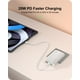 thumbnail image 3 of Cargador KWRNVO 30 W GaN USB-C 2 puertos USB-A Slim Flat, 3 of 7