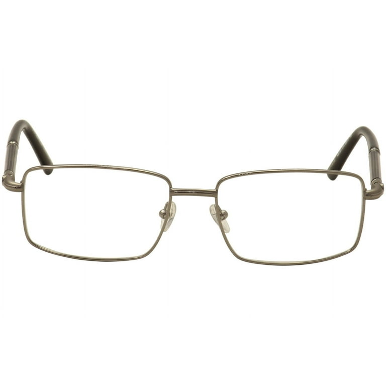MONT BLANC Eyeglasses MB0531 014 shiny light ruthenium/clear 