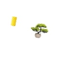 thumbnail image 5 of CoudarTitie Porcelain Flower Vase Desk Ornament with Artificial Bonsai Tree and Greenery Faux Plant Container for Tabletop Living Room Centerpieces, 5 of 8