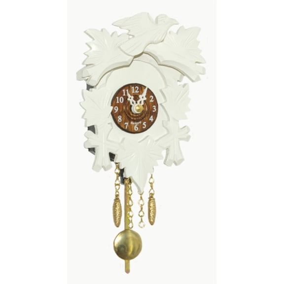 Kuckulino Black Forest Clock with quartz movement and cuckoo chime
