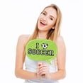 thumbnail image 3 of Big Dot of Happiness Goaaal - Soccer Photo Booth Props Kit - 20 Count, 3 of 7
