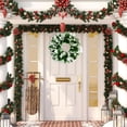 thumbnail image 6 of 2 Rolls 10 Inch Green Decorative Mesh Ribbbon Rolls, NOGIS Fabric Mesh with Foil for Mesh Wreath Supplies, Front Door Wreath Tree Decor Christmas NewYears Halloween Decoration (10 yds/roll), 6 of 7