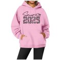 thumbnail image 2 of WEAIXIMIUNG Sweatshirts à Col Rond pour Femmes Bleu Marine Sweat à Capuche Décontracté pour Femmes avec Poche Saison Senior 2025, 2 of 3