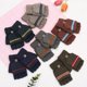 thumbnail image 5 of Versión coreana de los guantes de medio dedo a rayas para niños y hombres de tendencia, para viajes de invierno cálidos, 5 of 6