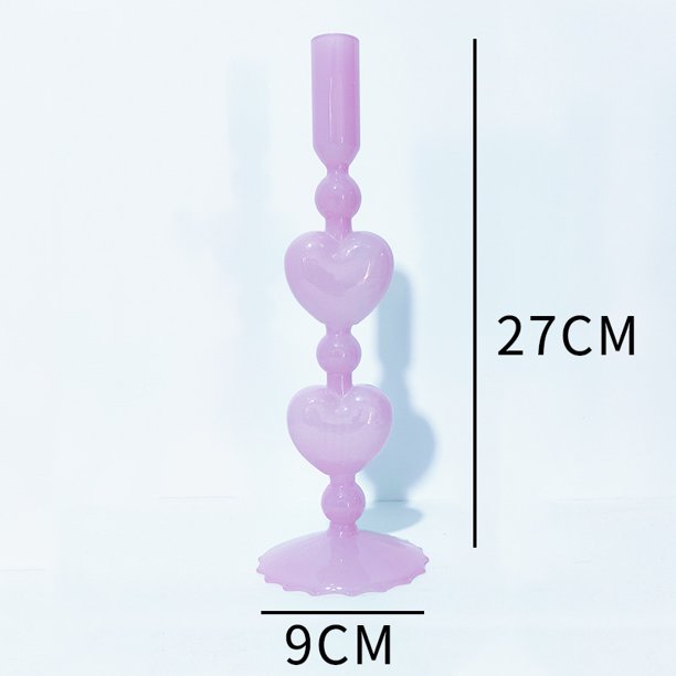 Candelabro de cristal para decoración del hogar, candelabro de boda romántico nórdico simple, candelabro de cristal retro francés