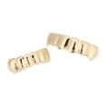 thumbnail image 2 of Hip Hop Brass Teeth Shiny Teeth Hip Hop Prop Teeth Accessory Decoration For Halloween Party Gift, 2 of 8