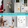 thumbnail image 5 of 20 Pack Magnetic Picture Frames for Refrigerator, 5 x 7 Inch Reusable Magnetic Photo Frames with White Border, Clear PVC Picture Holders for Fridge, Locker, Office, School, and Home, 5 of 6