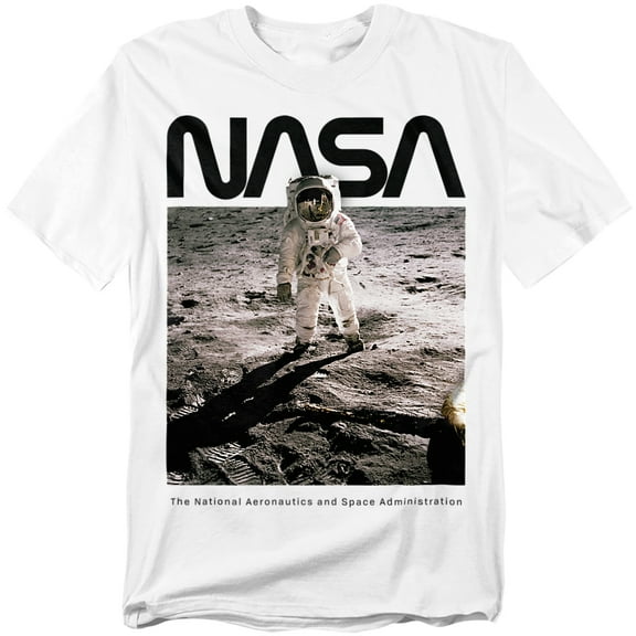 NASA T-Shirt Aldrin Unisex Graphic Tee for Men & Women