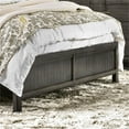 thumbnail image 5 of Furniture of America Vela Solid Wood King Platform Bed in Gray, 5 of 5