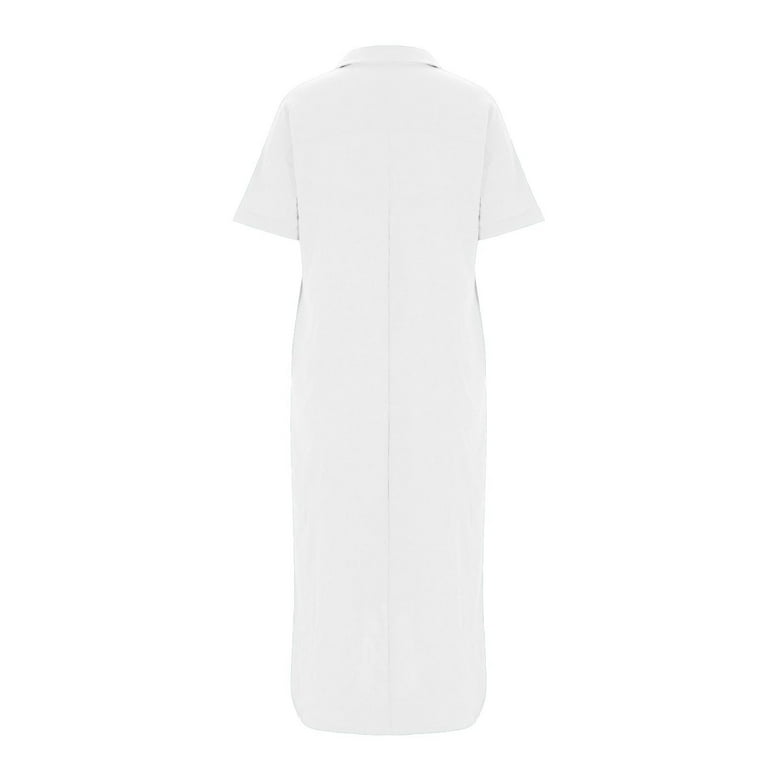 lanchester mini dress white Lanchester Long Sleeve Mini Dress White