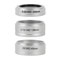 thumbnail image 2 of 0.5/0.7/2.0X 8X-50X Trinocular Microscope Auxiliary Objective Lens, Extender To Increase Working Distance ,Easy Installation, 2 of 2