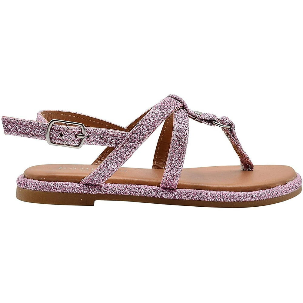 rampage rose gold sandals