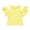 Yellow, variant on zbxnLI Toddler Girls Shirts Bell Short Sleeve T-Shirts for Little Girls Crew Neck Summer Cute Tops Size 6M-5T
