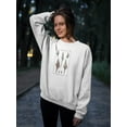 thumbnail image 2 of Sea Shell I Sweatshirt Women -Denis Diderot Designs, Female 4X-Large, 2 of 4