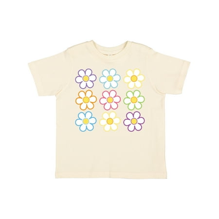 

Inktastic Daisy Flowers Vintage Retro Gift Toddler Toddler Girl T-Shirt
