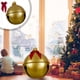 thumbnail image 1 of Bola de Navidad Inflable Exterior 60cm, Balón Navideño Inflable PVC, Adornos Navideños de Árbol de Navidad, Decoración de Exterior para Jardín, Resistente al Agua, Iluminación LED Integrada,, 1 of 9