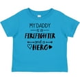 thumbnail image 3 of Inktastic My Daddy is a Firefighter and a Hero Boys or Girls Baby T-Shirt, 3 of 5