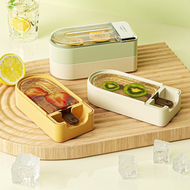 Meitianfacai Homemade Popsicle Molds Shapes, Frozen Ice Popsicle Maker-Ice Cream Ice Block Cheese Stick Model for Home