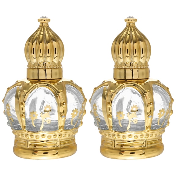 2 Pcs Essential Oil Container Holder Empty Fragrance Bottle Small Perfume Roller Bottles Sub Travel