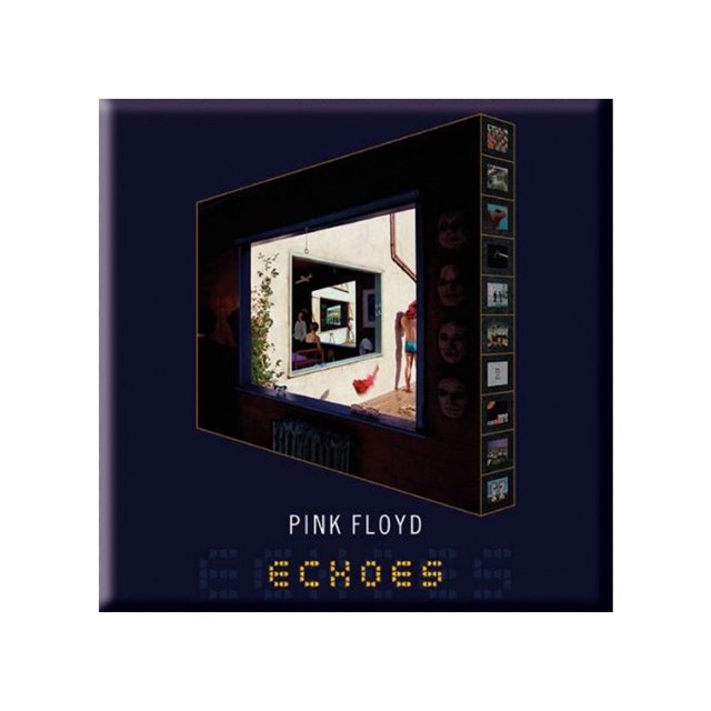 Pink Floyd - Imán de Nevera Echoes (Azul Oscuro)